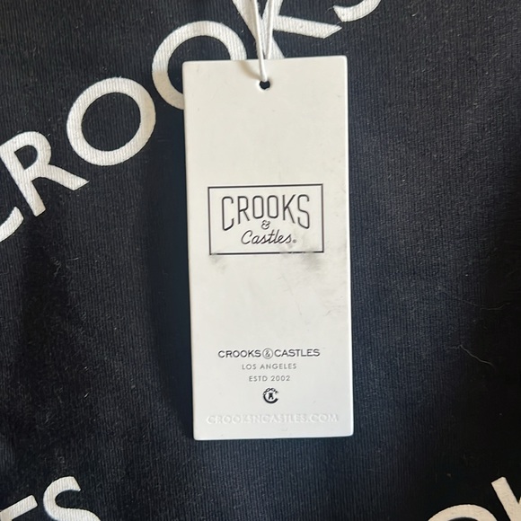 NWT Crooks & Castles All Over Printed Crewneck Sweatshirt - Picture 3 of 5